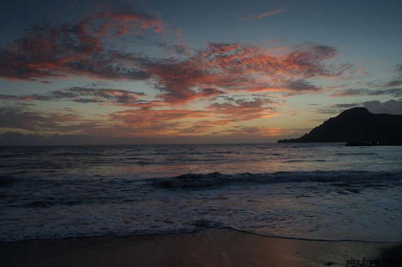 Sunset, Plakias beach